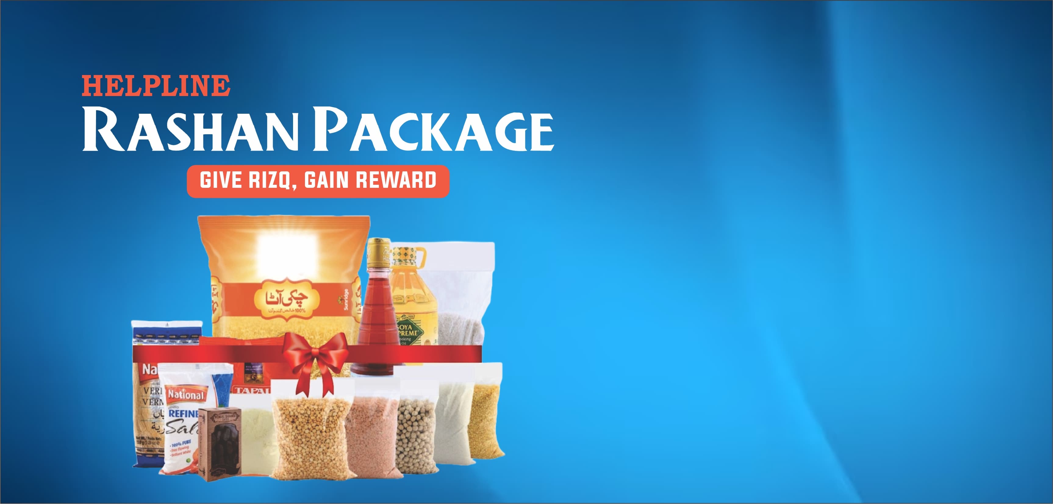 Emergency food and family support packages