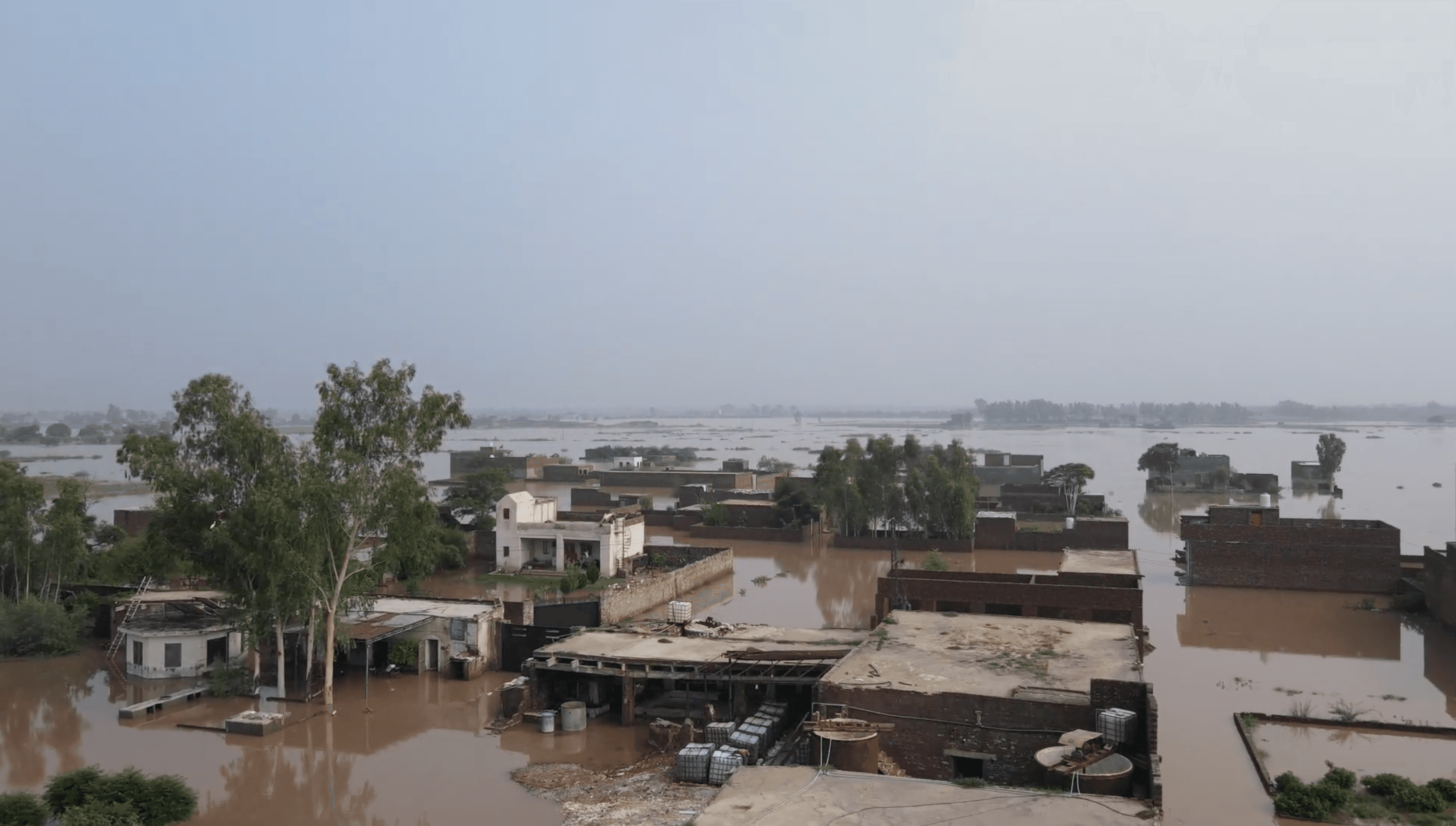Homes and streets under water stress