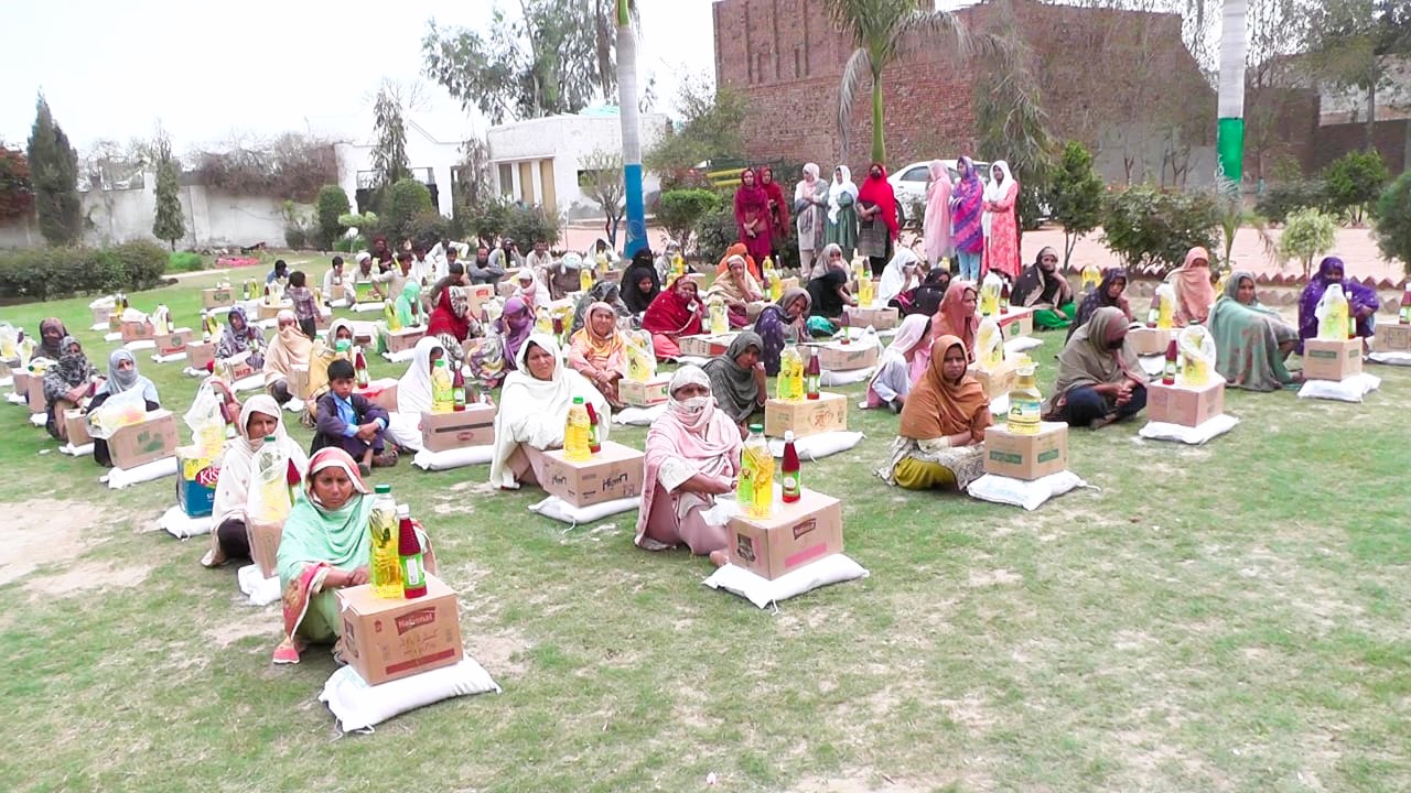 Helpline Gojra Ration Program